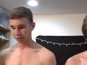 Cockriding twinks hazed by their fraternity